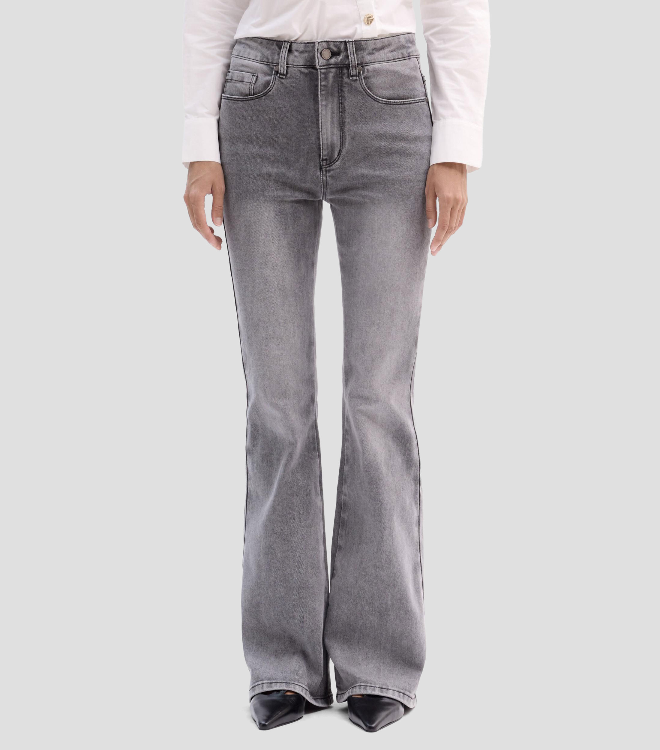 Pantalón acampanado Mujer